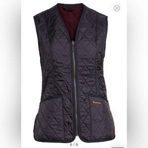 Women’s Barbour Fleece Lined Quilted Vest (Medium)